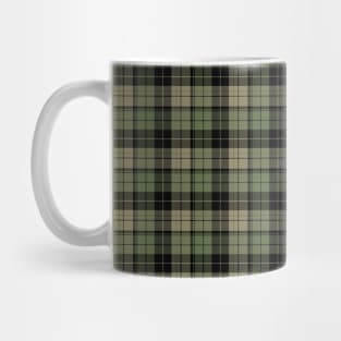 Yellow, Green, Black, Finch Mixed Colors Tartan; Plaid Pattern Design Mug